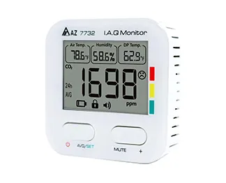 Station compacte et autonome de qualité d'air intérieur AZ-7732