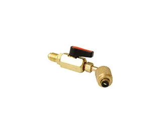 Vanne à boule coudée avec dépresseur BV-SERIES