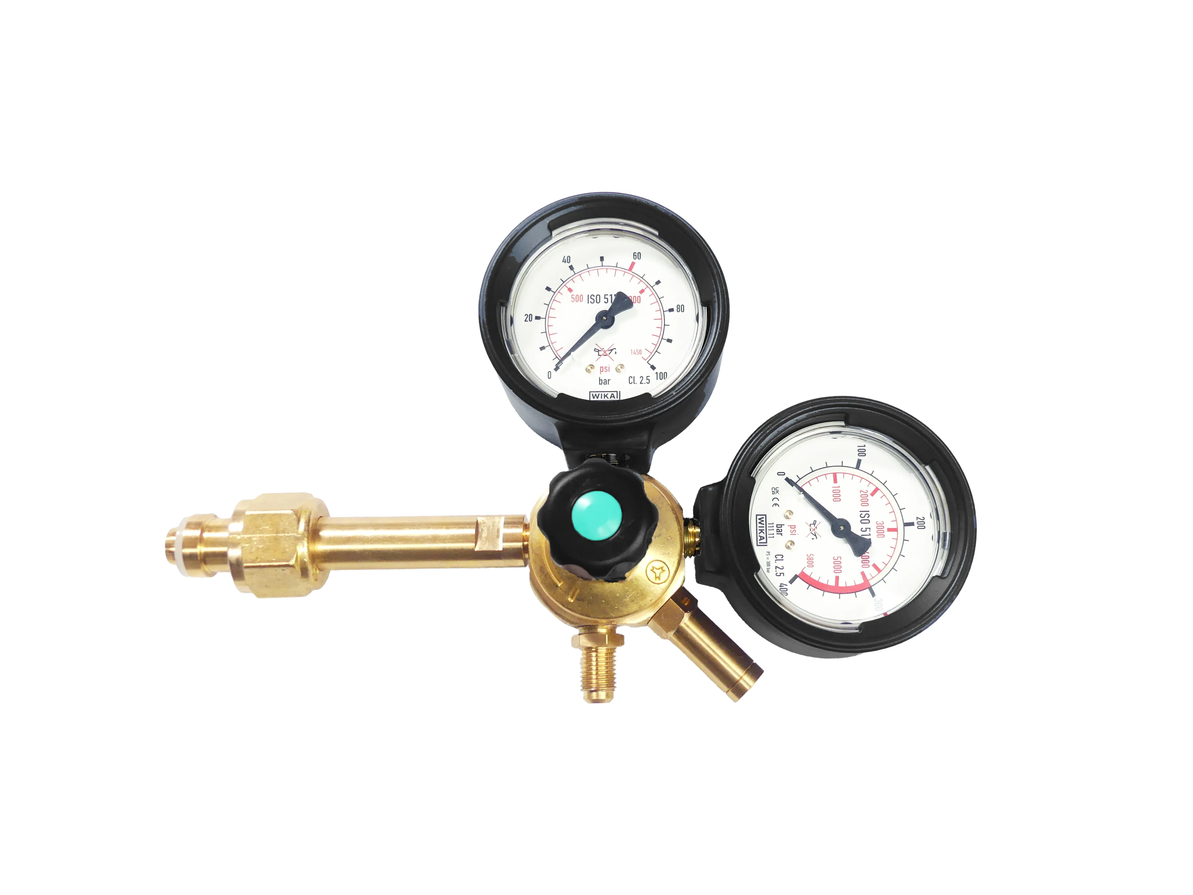 Détendeur pour bouteille d’azote 300/60 bar PRG-100